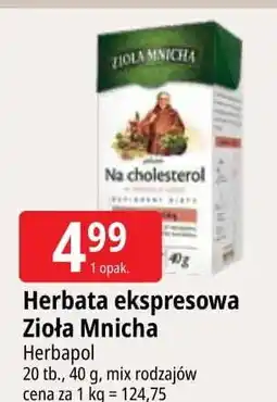 E.Leclerc Herbatka na cholesterol Big-Active Zioła Mnicha oferta