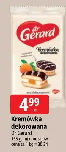 E.Leclerc Kremówki dekorowane morelowe Dr Gerard oferta