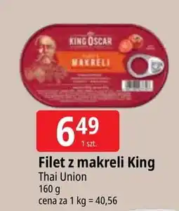 E.Leclerc Filety z makreli w sosie pomidorowym King Oscar oferta
