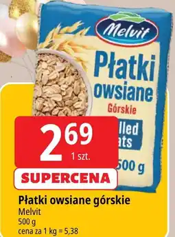 E.Leclerc Płatki owsiane górskie Melvit oferta