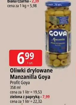 E.Leclerc Oliwki zielone z papryką Goya oferta