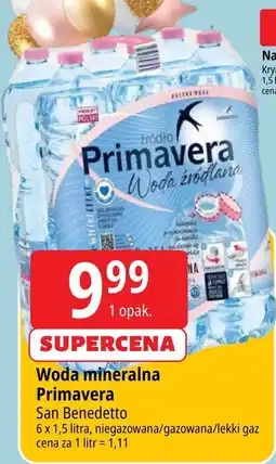 E.Leclerc Woda lekko gazowana Primavera oferta