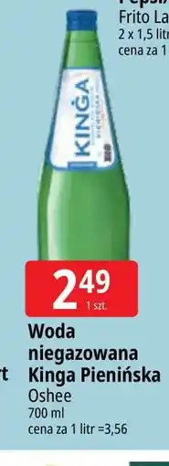 E.Leclerc Woda niegazowana Kinga Pienińska oferta