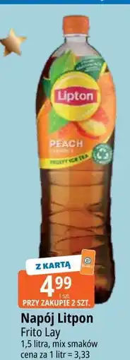 E.Leclerc Napój peach Lipton Ice Tea oferta