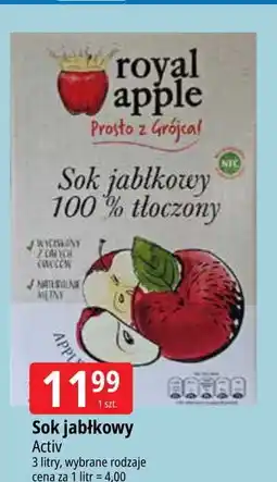 E.Leclerc Sok jabłkowy Royal Apple oferta