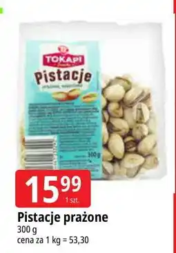 E.Leclerc Pistacje prażone niesolone Wiodąca Marka Tokapi oferta