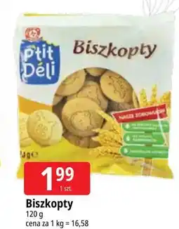 E.Leclerc Biszkopty Wiodąca Marka P'tit Deli oferta
