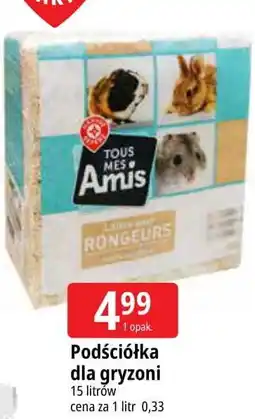 E.Leclerc Podściółka dla gryzoni Wiodąca Marka Tous Mes Amis oferta