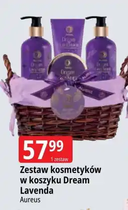 E.Leclerc Zestaw kosmetyków w koszyku dream lavenda Aurora oferta