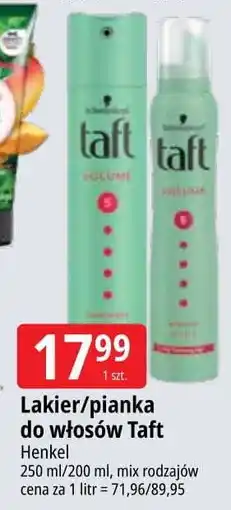 E.Leclerc Pianka do włosów ultra strong Taft Volume oferta