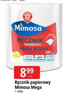E.Leclerc Ręcznik papierowy mega rolka Wiodąca Marka Mimosa oferta
