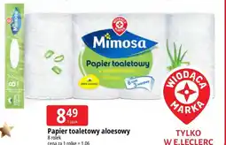 E.Leclerc Papier toaletowy aloes Wiodąca Marka Mimosa oferta