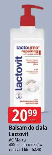 E.Leclerc Balsam do ciała ujędrnianie Lactovit Lactourea oferta