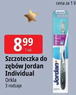 E.Leclerc Szczoteczka do zębów medium Jordan Individual oferta