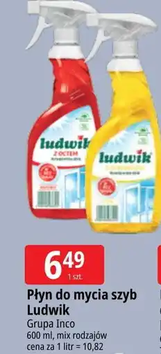 E.Leclerc Płyn do mycia szyb i glazury cytrynowy Ludwik oferta