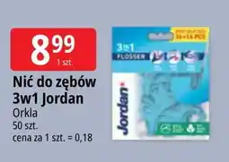 E.Leclerc Nić wykałaczka i czyścik do języka Jordan 3-In-1 Flosser oferta