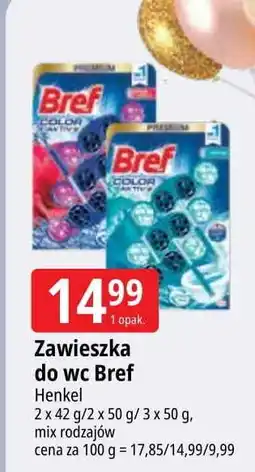 E.Leclerc Zawieszka do wc eukaliptus Bref Color Aktiv (Wcześniej Blue Active) oferta