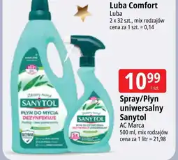 E.Leclerc Płyn dezynfekuje i czyści podłogi inne powierzchnie eukaliptus Sanytol oferta