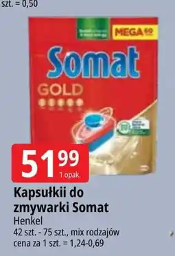 E.Leclerc Tabletki do zmywarek Somat Gold oferta