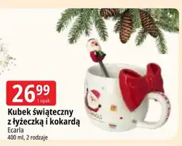 E.Leclerc Kubek z łyżeczką i kokardą 400 ml Ecarla oferta