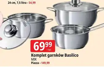 E.Leclerc Komplet garnków piazza Mik oferta