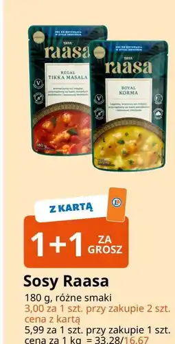 E.Leclerc Sos royal korma Tata Raasa oferta