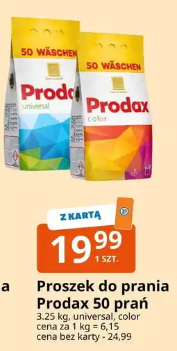 E.Leclerc Proszek do prania kolor Prodax oferta