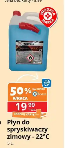 E.Leclerc Płyn do spryskiwaczy zimowy -22 c Tech9 oferta
