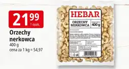 E.Leclerc Orzechy nerkowca Hebar oferta