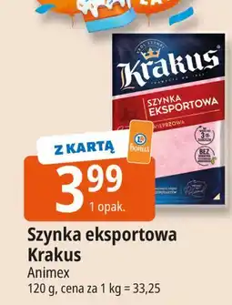 E.Leclerc Szynka eksportowa Krakus Animex oferta