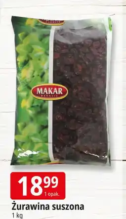 E.Leclerc Żurawina suszona Makar oferta