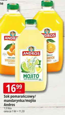 E.Leclerc Sok pomarańczowy Andros oferta