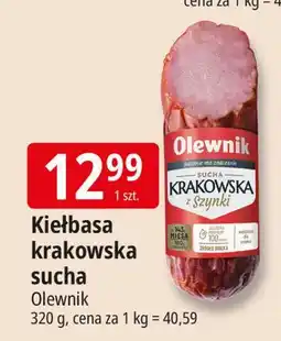 E.Leclerc Kiełbasa krakowska sucha Olewnik oferta