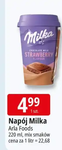 E.Leclerc Napój strawberry Milka oferta