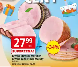 E.Leclerc Szynka bankietowa Krakus Animex oferta