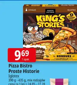 E.Leclerc Pizza king's stories el clasico szynka i pieczarki Iglotex Proste Historie oferta