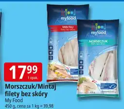 E.Leclerc Morszczuk filet bez skóry Myfood oferta