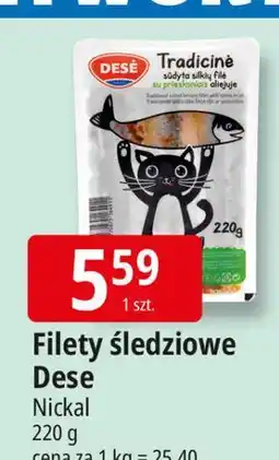 E.Leclerc Filety śledziowe litewskie w oleju Dese oferta