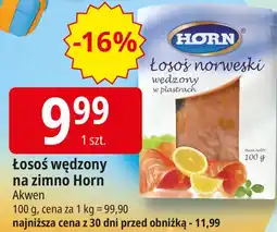 E.Leclerc Łosoś norweski wędzony Horn oferta