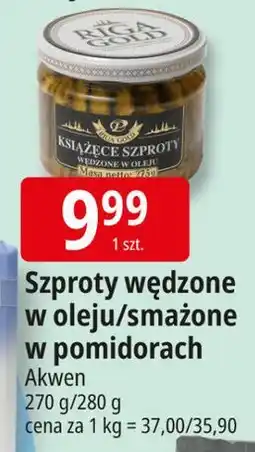 E.Leclerc Szproty książęce wędzone z pomidorami Riga Gold oferta