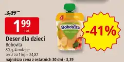 E.Leclerc Deser jabłka i banany Bobovita oferta