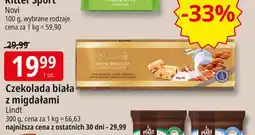 E.Leclerc Czekolada gold z migdałami Lindt oferta