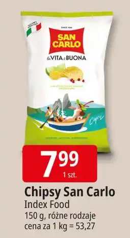 E.Leclerc Chipsy limonka i czerwony pieprz San Carlo Piu Gusto oferta