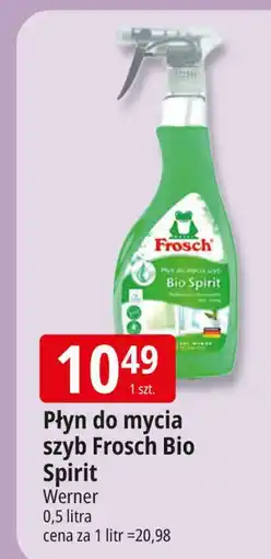 E.Leclerc Spray do mycia szyb bio spirit Frosch oferta
