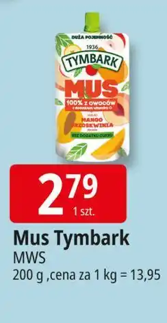 E.Leclerc Mus mango-jabłko-banan-brzoskwinia Tymbark oferta