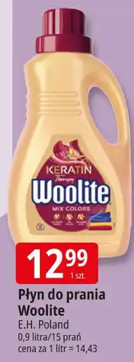 E.Leclerc Płyn do prania mix colors Woolite Keratin oferta