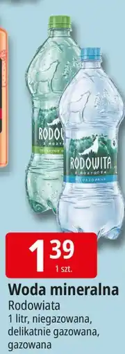 E.Leclerc Woda gazowana Rodowita Z Roztocza oferta