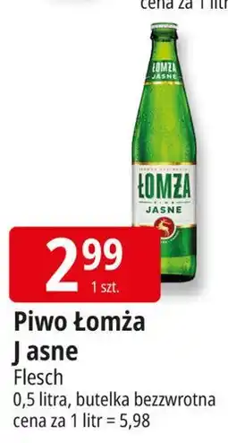 E.Leclerc Piwo Łomża Jasne (Dawniej Export) oferta