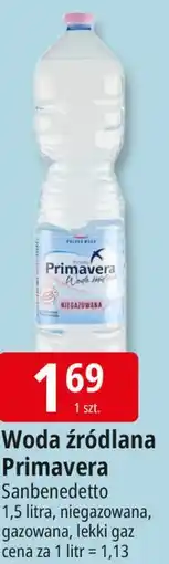 E.Leclerc Woda lekko gazowana Primavera oferta