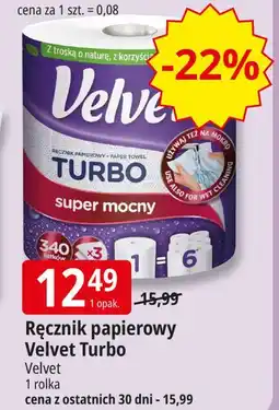 E.Leclerc Ręcznik papierowy Velvet Turbo oferta